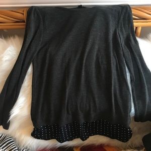 Cute layered J Crew blouse